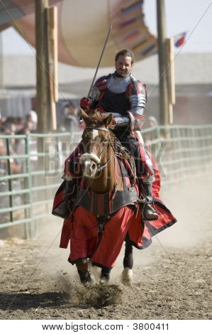 Renaissance Pleasure Faire - Knights On Horseback