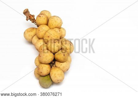 Thai Fruit,wollongong Isolated On White Background.