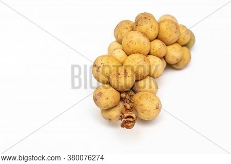 Thai Fruit,wollongong Isolated On White Background.