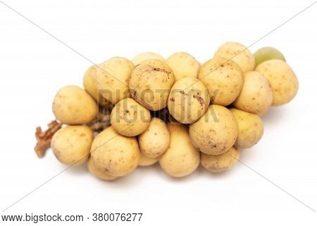 Thai Fruit,wollongong Isolated On White Background.