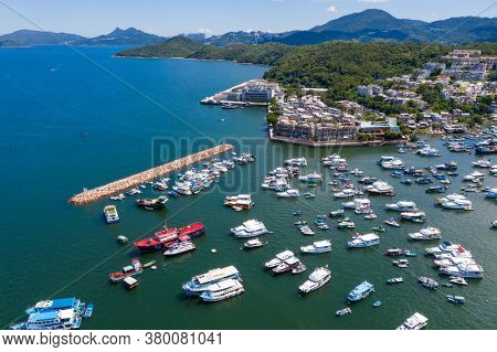 Sai kung, Hong Kong 24 July 2020: Beautiful sea landscape in Sai Kung of Hong Kong