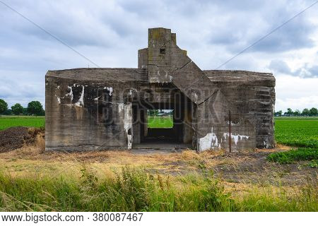 German Bunkers World War Two, Steenbergen The Netherlands June 5 2020