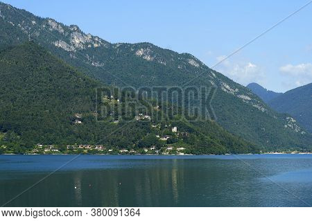 Lake Of Ledro, Trento, Trentino Alto Adige, Italy, At Summer