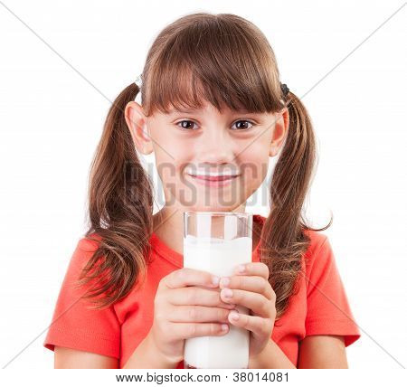 สาวน้อยกับแก้ว Buttermilk