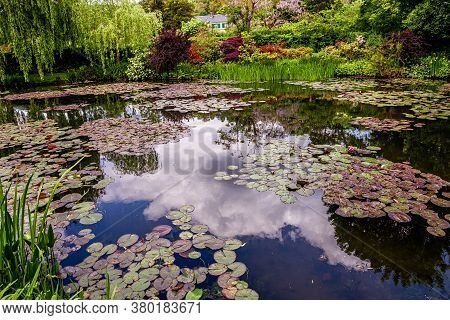 Gardens Of Painter Claude Monet In Giverny, France