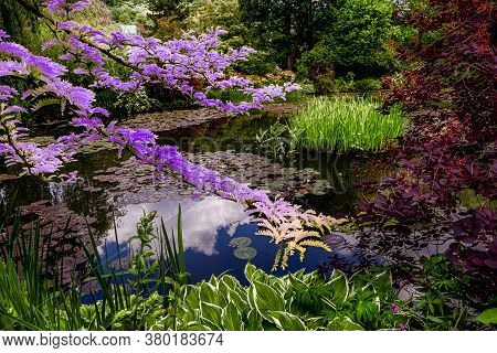 Gardens Of Painter Claude Monet In Giverny, France