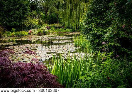 Gardens Of Painter Claude Monet In Giverny, France