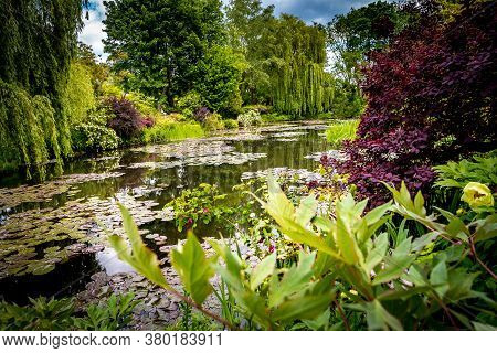 Gardens Of Painter Claude Monet In Giverny, France