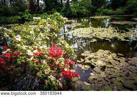 Gardens Of Painter Claude Monet In Giverny, France