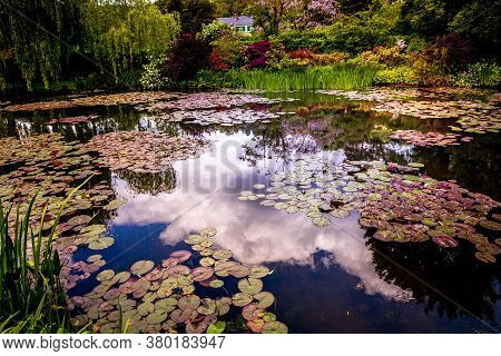Gardens Of Painter Claude Monet In Giverny, France