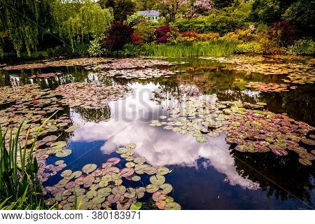 Gardens Of Painter Claude Monet In Giverny, France