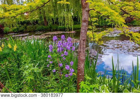 Gardens Of Painter Claude Monet In Giverny, France