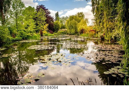 Gardens Of Painter Claude Monet In Giverny, France