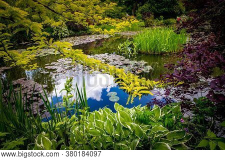 Gardens Of Painter Claude Monet In Giverny, France
