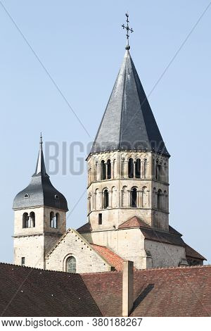 The Abbey Of Cluny In Burgundy, France