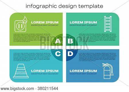 Set Line Traffic Cone Vector & Photo (Free Trial) | Bigstock