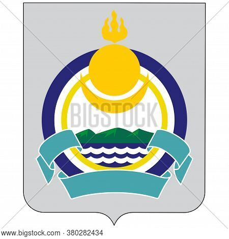 Coat Of Arms Of Republic Of Buryatia In Russian Federation