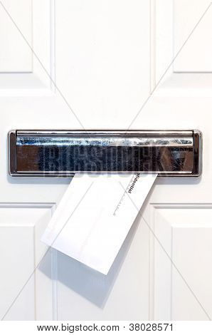 จดหมายมาผ่าน Letterbox