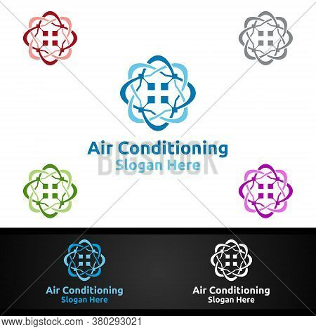 Air Conditioning And Heating Services Logo