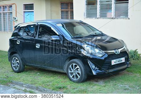 Aurora, Ph - April 21 - Toyota Wigo On April 21, 2019 In Dingalan, Aurora, Philippines.