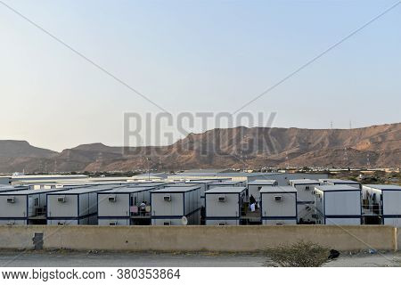 portacabin. Portable house and office cabins. Labour Camp. Porta cabin : Muscat, Oman - 08-08-2020