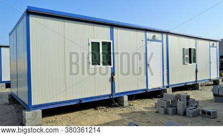 portacabin. Portable house and office cabins. Labour Camp. Porta cabin : Muscat, Oman - 08-08-2020