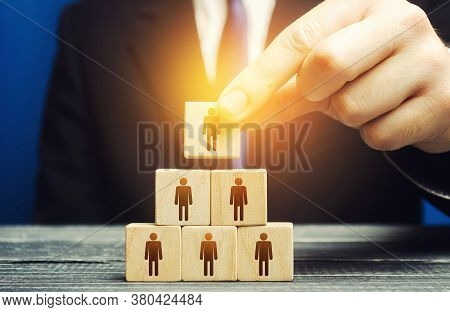 The Business Leader Establishes The Structure Of The Company. Recruiting And Appointing Employees Fo