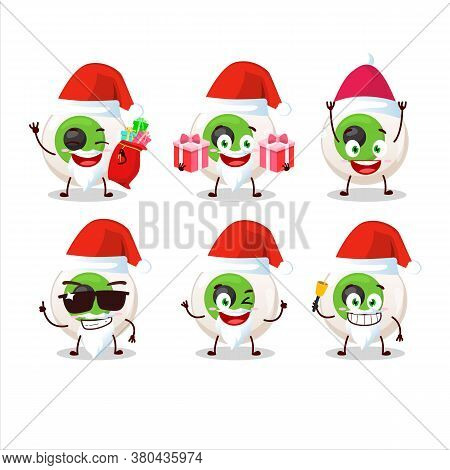 Cartoon Character Of Eye Candy With Various Chef Emoticons