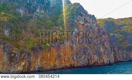 Beautiful Klingking Beach And Rocks On The Island Of Nusa Penida Near The Island Of Bali In Indonesi