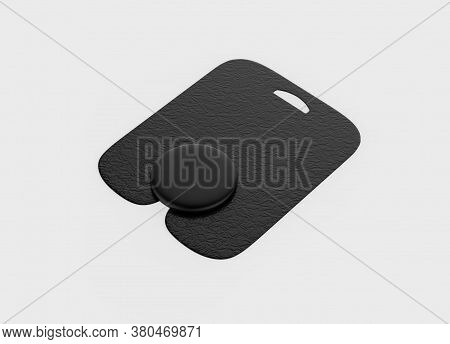 Pop Socket Isolated On A White Background Mock Up. 3d Illustration