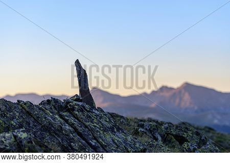 Beautiful Mountain Landscape In Pyrenees, Andorra In Summer.