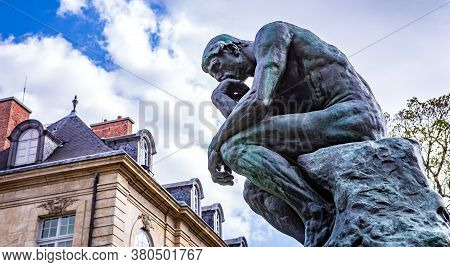 In The Gardens Of The Rodin Musem, Paris, France