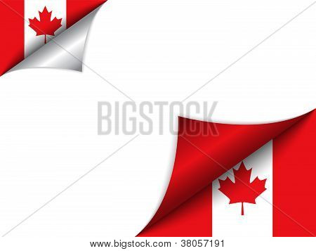 Kanada ülke bayrağı dönüm sayfa