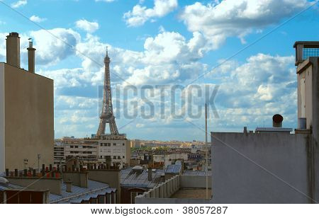 La Torre Eiffel.
