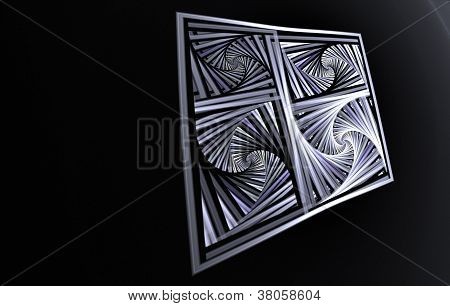 3d Escher Like Spiral Board