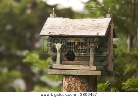 Rustikální Birdhouse