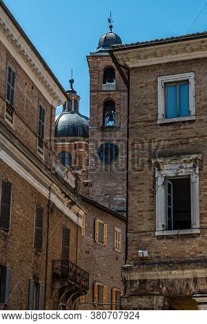 Urbino: Its Historic Center Is A Unesco World Heritage Site. The City Was One Of The Most Important 