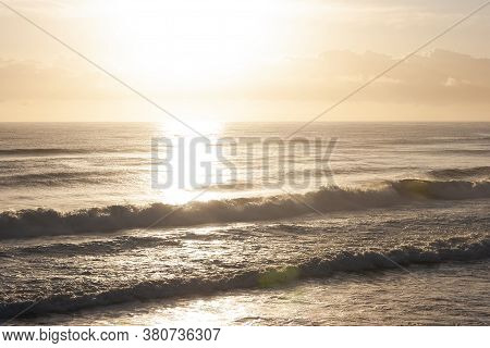 A Beautiful Sunrise Over The Sea, Australia