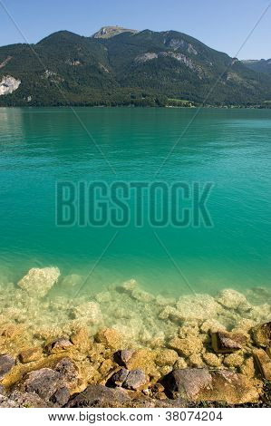 Wolfgangsee i Østrig