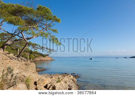 Porquerolles-szigetét, Franciaország