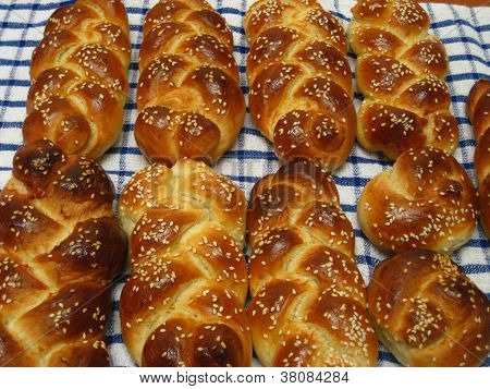 ขนมปัง challah สำหรับ shabbat kodesh