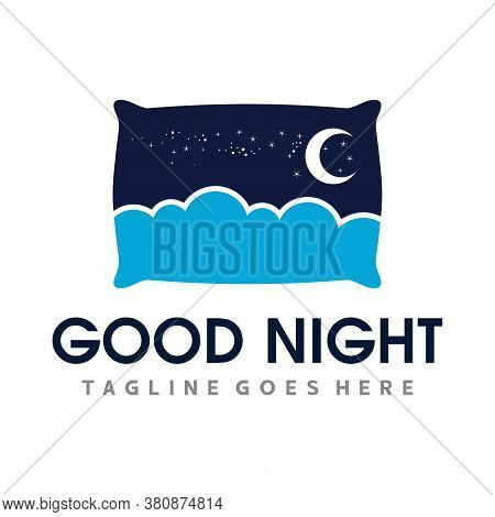 Bed Logo. Sleep Logo Vector