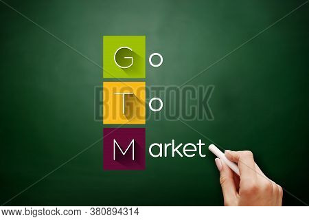 Gtm - Go To Market Acronym, Business Concept Background