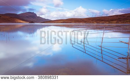 Loch Leathan During Antumn, Isle Fo Skye, Scotland.