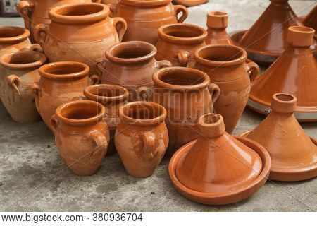 Traditional Moroccan Pottery For Cooking The View From The Top