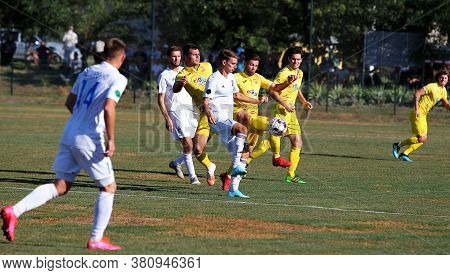 Odessa, Ukraine -13 August 2020: Ukrainian Football Championship Among The Teams Of The First League
