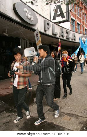 Tibetanske frihed Protest