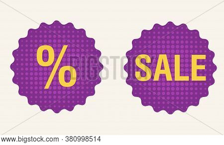 Flash Sale Discount Banner Template Promotion. Vector