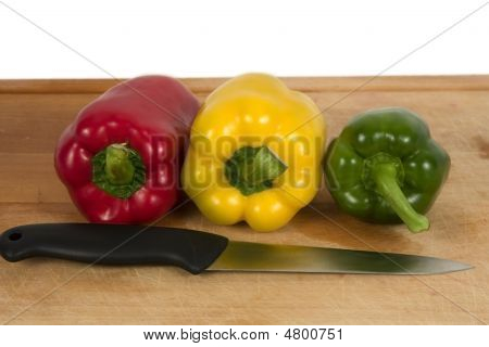 Poivrons colorés