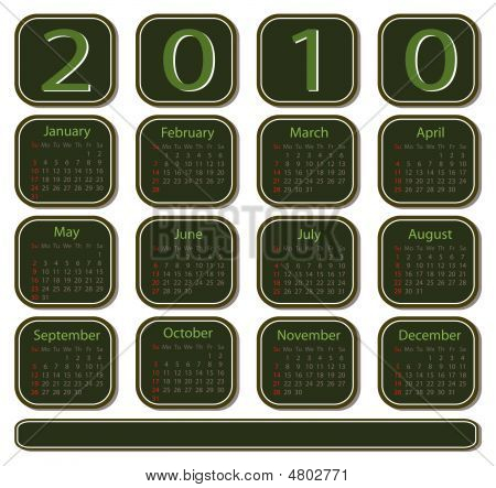 Календарь 2010